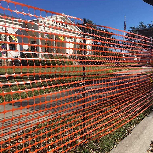 Malla Seguridad Naranja Liviana